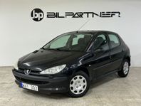 Peugeot 206 5-dörrar 1.6 I Automat I NY BES I 15000mil