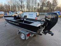 Motocraft Angler 470 med Mercury 40 hk JET och 80-trailer