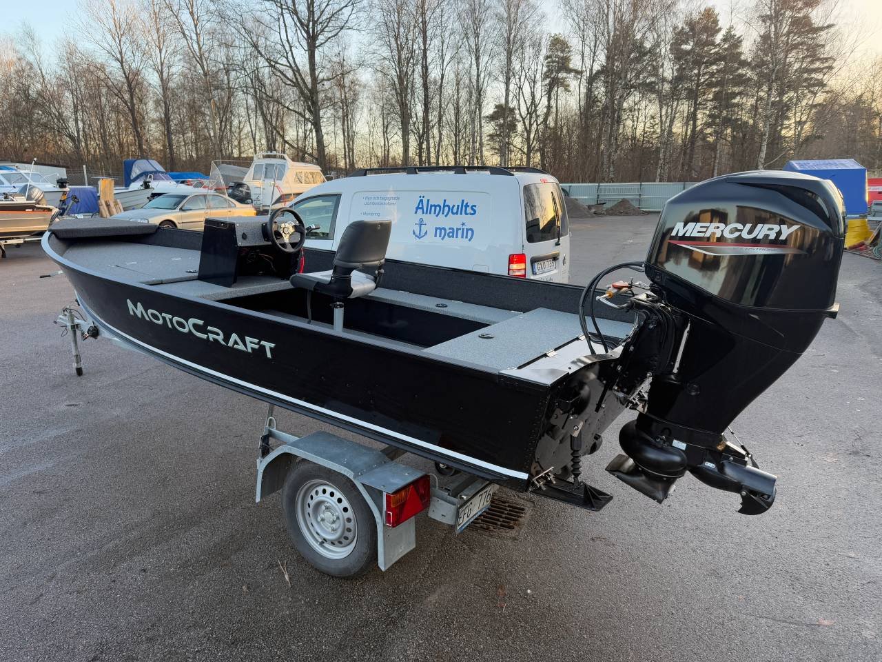 Motocraft Angler 470 med Merc...