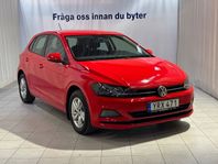 Volkswagen Polo 1.0 TSI Euro 6. Drag. Nyservad, Nybesiktad.