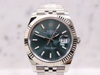 Rolex Datejust 41 - Mintgrön - 126334 - 2024