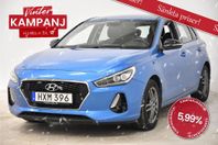 Hyundai i30 1.0 Comfort KAMPANJ B-kam M-värm SoV-hjul 120hk