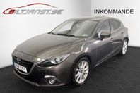 Mazda 3 Sport 2.2 SKYACTIV-D | HUD | NAVI | KUPEVÄRMARE