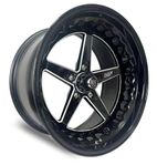 Racemaster Black  8x18 och 9,5x18 ..   5X4.5"  Ford / Mopar