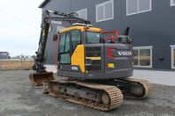 Bandgrävare Volvo ECR 145EL Rototilt och 3 skopor