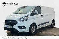 Ford Transit Custom 340 L2 2.0 Drag Inredd BKam Värmare Moms