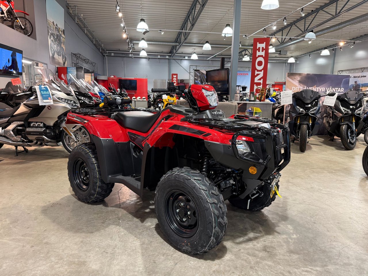 Honda TRX520FA Rubicon Explore