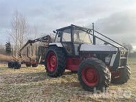 Traktor & skogsvagn CASE 1690 4-WD Mohedavagn