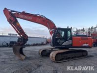 Grävmaskin Hitachi ZX 210 LC-6 med grävsystem