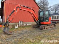 Bandgrävare Kubota KX057-4