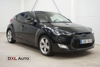 Hyundai Veloster 1.6 GDI/Sv-såld/Nybesiktad/Låga mil/Keyless