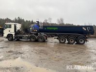 Ekipage MAN TGS 26.500 6x6H BL dragbil + släp