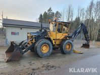 Grävlastare Volvo BM 6300 med tiltrotator & r