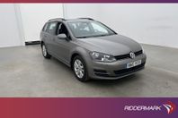 Volkswagen Golf Sportscombi TSI 110hk Kamera CarPlay Drag