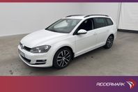 Volkswagen Golf Sportscombi 140hk Kamera Adapativ-Fart Drag