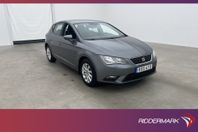 Seat Leon 1.2 TSI 105hk Style Sensorer Farthållare 0,49L/Mil