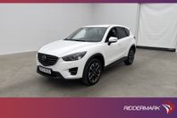 Mazda CX-5 AWD 175hk Optimum BOSE Kamera Navi Skinn Drag