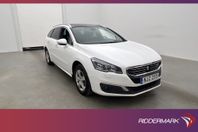 Peugeot 508 SW BlueHDi 120hk Panorama HUD Sensorer Elstolar