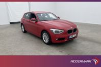 BMW 116 i 136hk M&K-Värm Sensorer Keyless Elstol Bluetooth