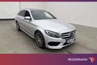 Mercedes-Benz C 220 T d 4M 170hk AMG P-Värm Pano Kamera Drag