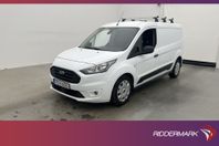 Ford Transit Connect LWB Värmare Drag V-inredd B-Kamera Moms