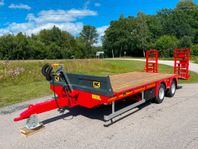 NC 2axl traktordragen maskintrailer 16T