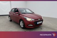 Hyundai i20 1.4 101hk Premium 1064kr Årsskatt 0,62L/mil