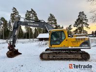 Grävmaskin Volvo EC210 BLC med tiltrotator