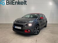 Citroën C3 1.2 VTi PureTech FEEL P-Sensorer Carplay 2018 83h