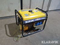 Generator Elverk Suzuki & Entreprenaddäck Dunlop 2 st