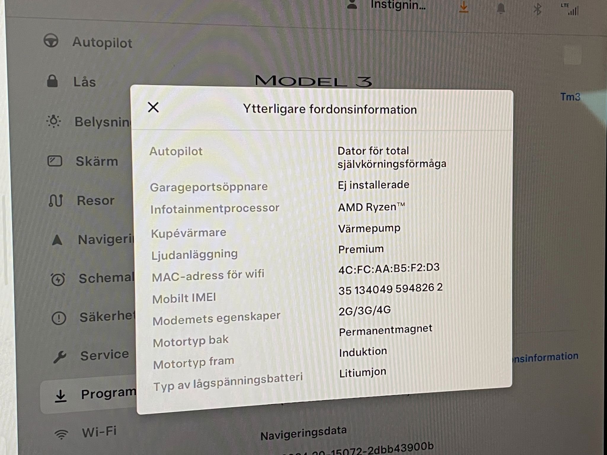 Tesla Model 3 Long Range AWD, 440hk, 2023
