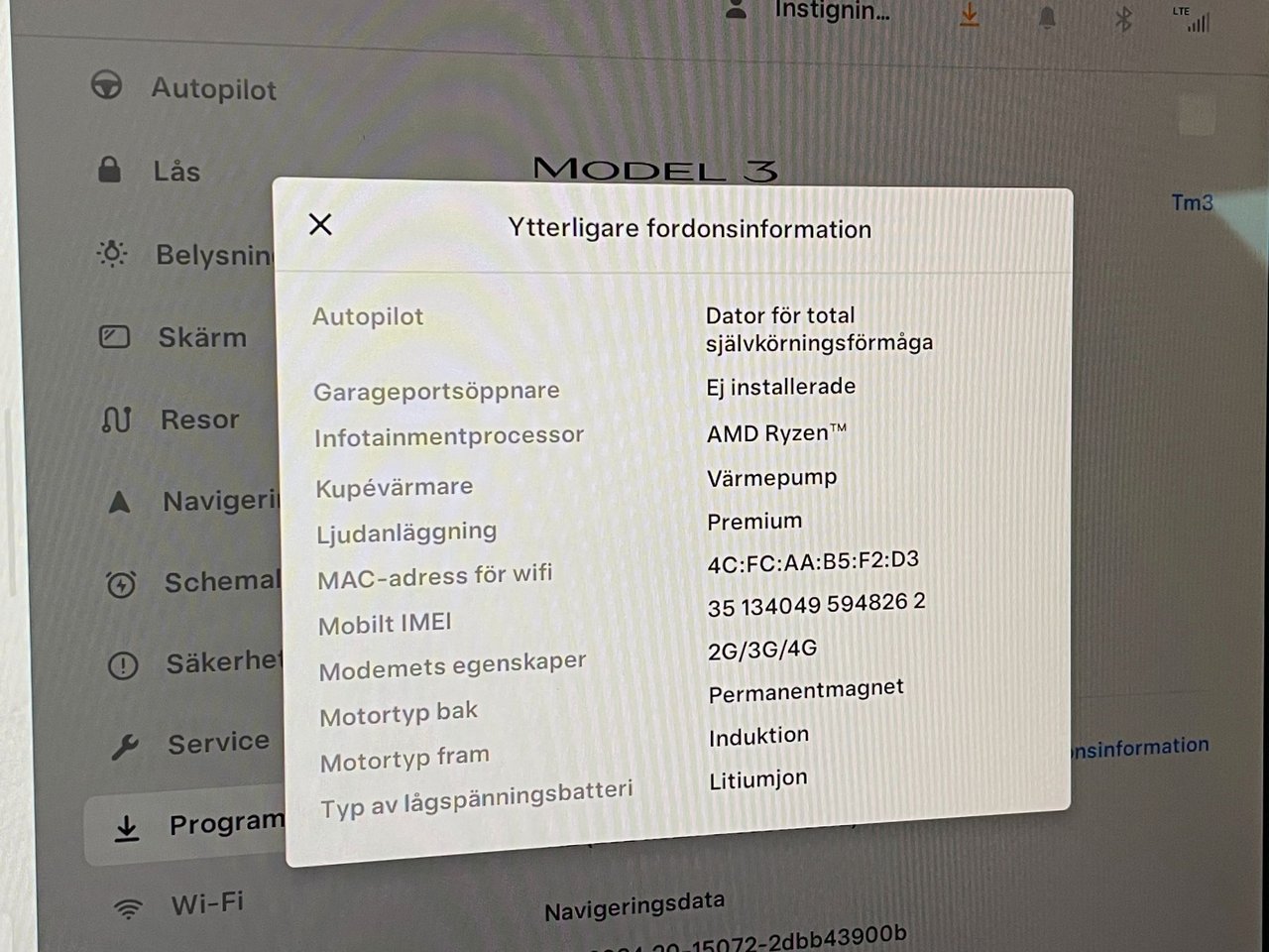 Tesla Model 3 Long Range AWD, 440hk, 2023