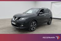 Nissan X-Trail 1.6 DIG-T 163hk Tekna Pano 360° Navi Skinn