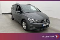 Volkswagen Touran TSI 110hk 7-Sits Kamera Adaptiv-Fart Drag