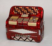 Dragspel beg Accordiola 2-körigt Fraktfritt