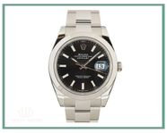 Rolex Datejust 41 "Black Dial, Oyster, 126300" - 2021