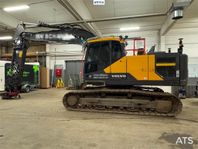 Grävmaskin Volvo EC220EL med Leica grävsystem