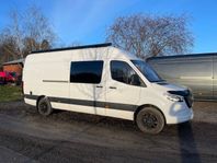 Crossbuss Plåtis Camper servicebil Sprinter 317 aut 2024