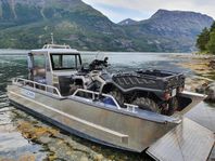 ALUTEC L6 Smart Cabin arbetsbåt, fiskebåt, transportbåt