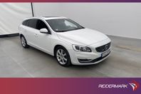 Volvo V60 D4 190hk Summum VOC Pano H/K Värm Kamera Navi Drag