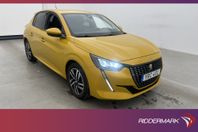 Peugeot 208 1.2 100hk Kamera Halvskinn CarPlay Farthållare