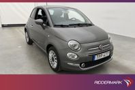 Fiat 500 1.2 8V 69hk Lounge Panorama Sensorer Farthållare