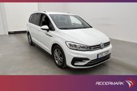 Volkswagen Touran 1.5 150hk R-Line 7-Sits P-Värm Kamera Drag