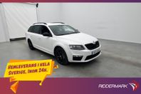Skoda Octavia Combi RS TDI 184hk M-Värm Navi Sensorer Drag
