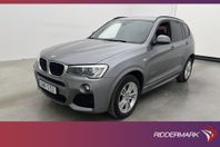 BMW X3 xDrive20d M Sport Pano HiFi Kamera Navi Skinn Drag