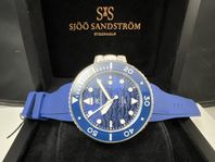 Sjöö Sandström Landsort 42.5mm Blå Automatic Ny