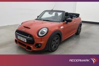 MINI Cooper S Convertible 178hk JCW H/K Kamera Keyless