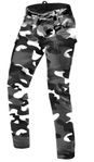 CAMO Kevlarjeans med CE skydd Vattentät Mc jeans - Se pris