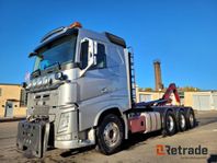 Volvo FH 540 Euro 6 Tridem lastväxlare plogutrustad -2019