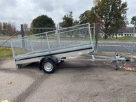 Släp Fogelsta D1250B inkl. Nät & Tipp.